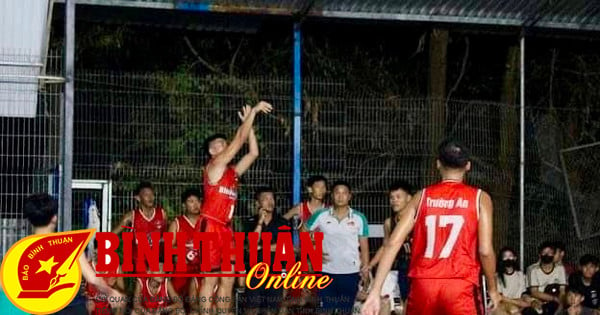 Binh Thuan U18 Basketball Team Won Runner-up at Ba Ria Tournament 2023