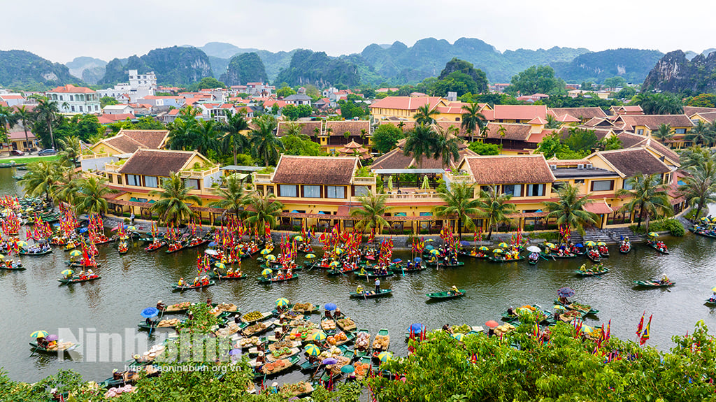 Phototour : La couleur jaune attrayante et impressionnante de Tam Coc Trang An suscite de nombreuses émotions