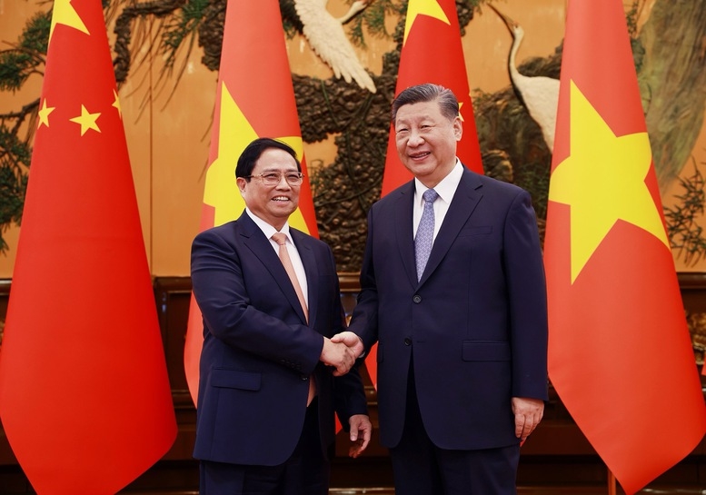 ファム・ミン・チン首相が習近平中国共産党書記長兼国家主席と会談