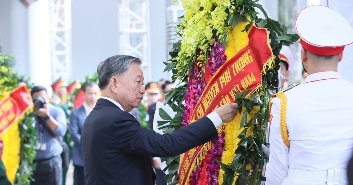 Photos des funérailles du secrétaire général Nguyen Phu Trong