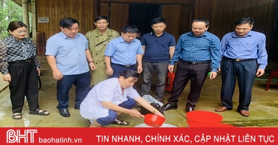 Sớm ổn định cuộc sống cho Nhân dân vùng lũ Hà Tĩnh