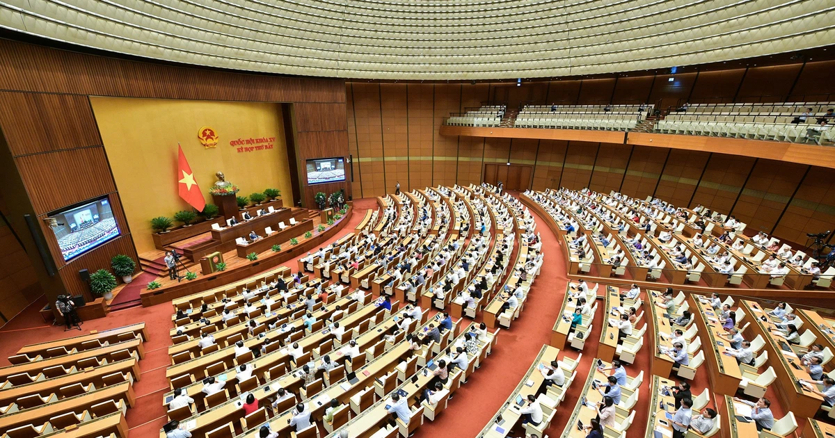 Die Nationalversammlung besprach im Saal die Ergebnisse der Überwachung der Erledigung von Wähleranträgen.