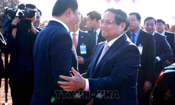 Besondere Höhepunkte der Arbeitsreise von Premierminister Pham Minh Chinh nach Laos