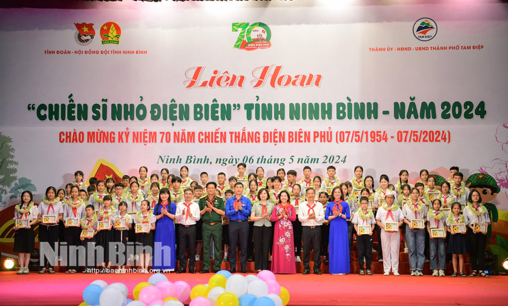 Liên hoan Chiến sĩ nhỏ Điện Biên tỉnh Ninh Bình năm 2024