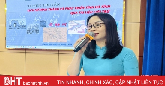 Cung cấp thêm tư liệu lịch sử cho cán bộ Hương Sơn