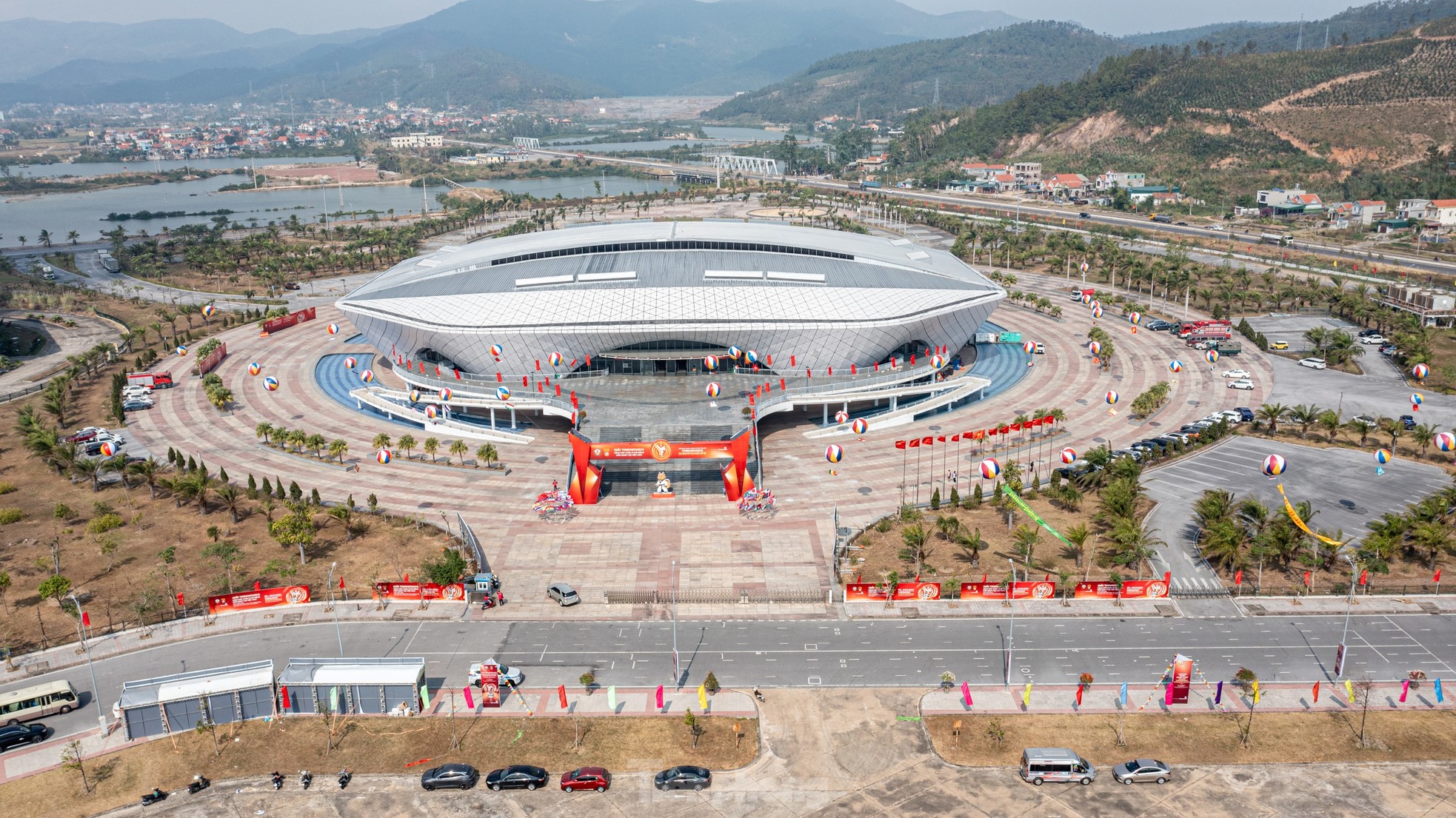 Quang Ninh est prêt pour la cérémonie d'ouverture du Championnat asiatique de taekwondo de la police photo 19