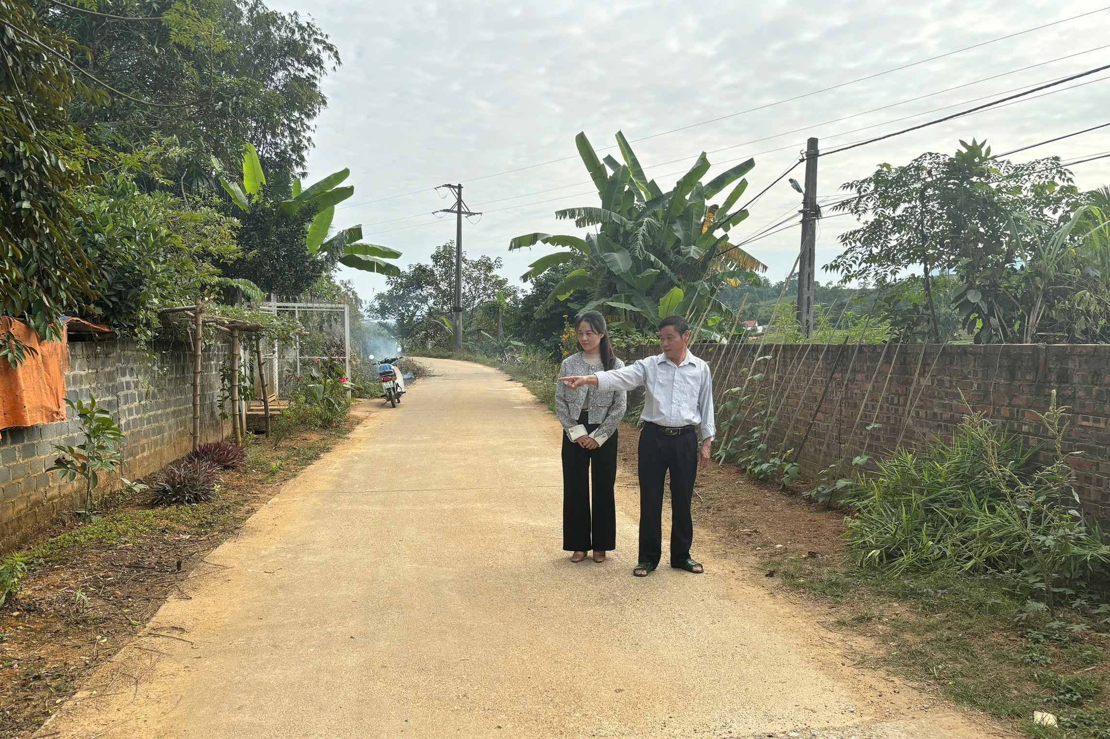 Typical Muong people in Dep area