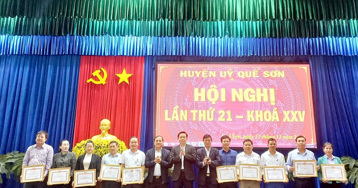 Năm 2024, Quế Sơn phát triển 116 đảng viên mới