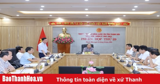 Thống nhất chương trình kỳ họp thứ 23 HĐND  tỉnh nhiệm kỳ 2021-2026