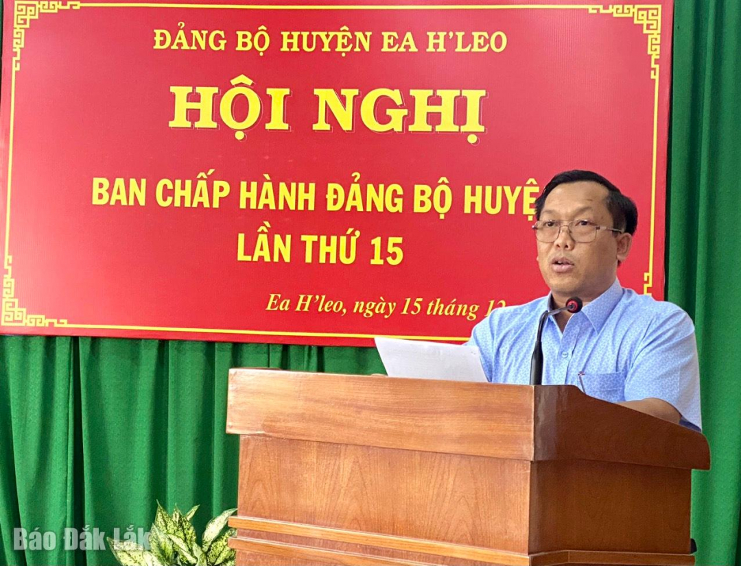 Huyện Ea H’leo: Thu ngân sách đạt 211%