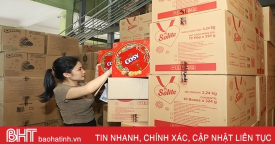 Doanh nghiệp chủ động nguồn hàng phục vụ thị trường tết ở Hà Tĩnh