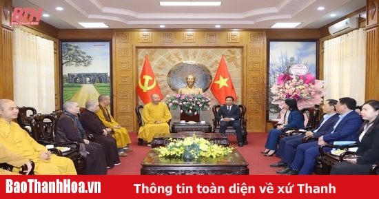 La Sangha Budista Provincial de Thanh Hoa continúa acompañando y uniendo esfuerzos para construir una patria cada vez más próspera y civilizada.