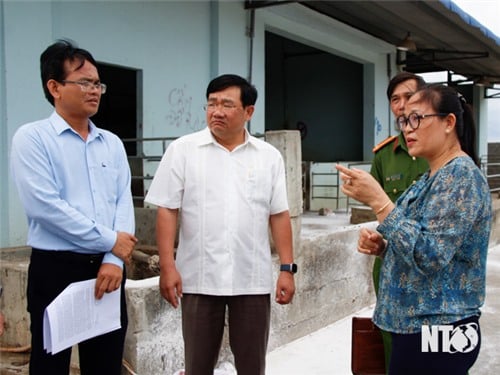 Provincial People's Committee leaders visited and worked with Nhat Thanh Food Company Limited and inspected the progress of Cap Padaran Mui Dinh Tourist Area Project.