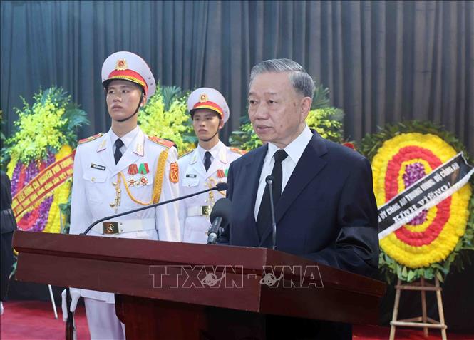 Solemnly organize the memorial service for General Secretary Nguyen Phu Trong