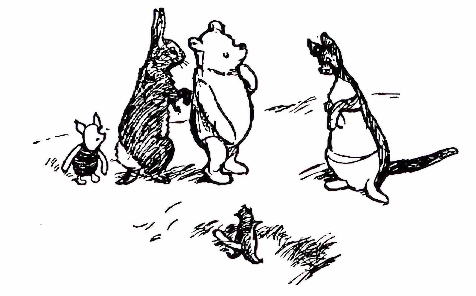 Die Winnie-the-Pooh-Zeichnung wird am 27. September versteigert. Foto: Wikimedia Commons