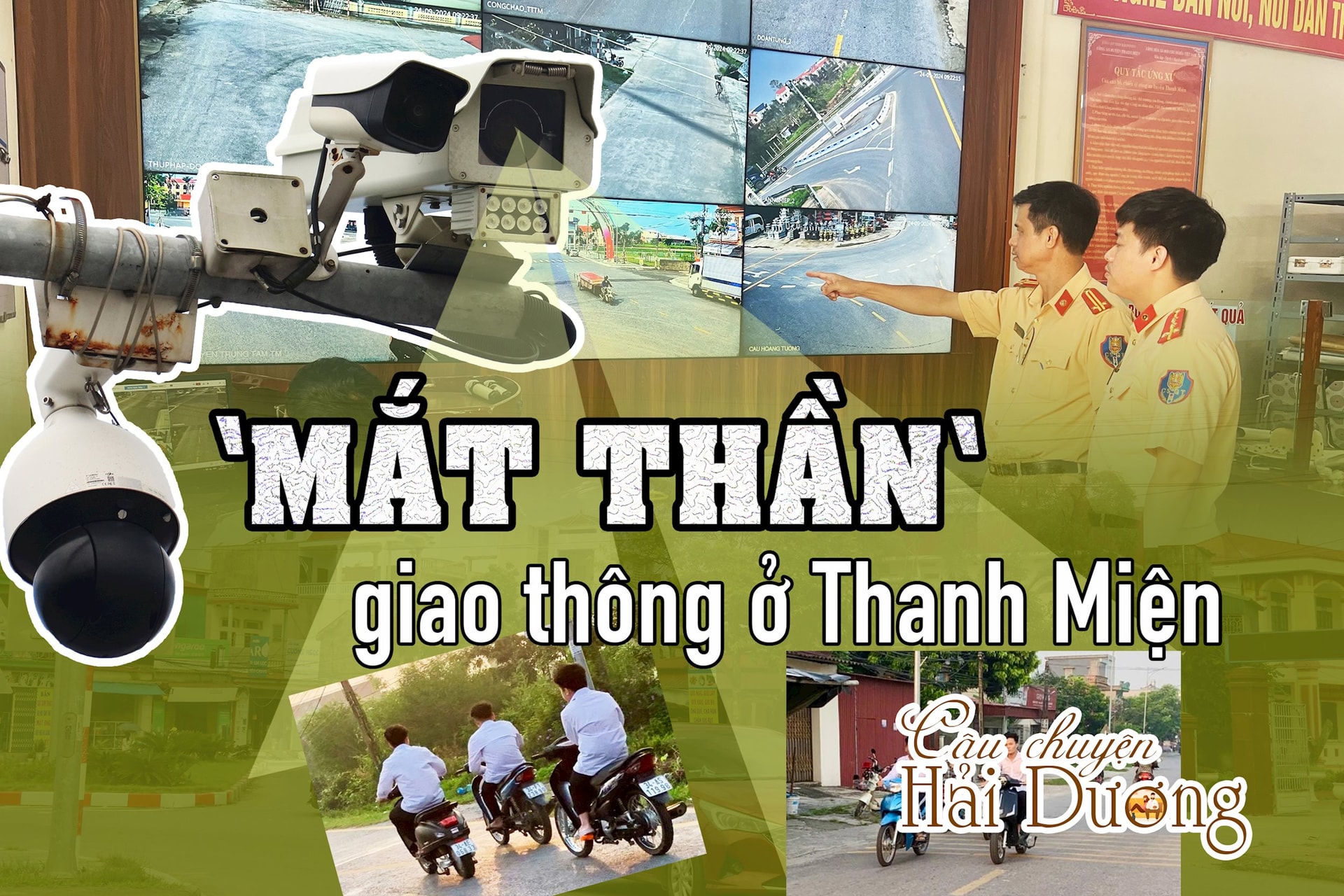 'Mắt thần' giao thông ở Thanh Miện