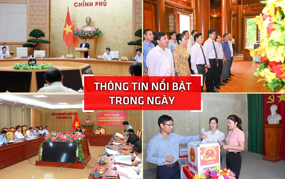 Nghệ An: Thông tin nổi bật ngày 4/5