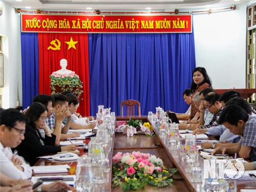 La delegación de la Asamblea Nacional Provincial trabaja con el distrito de Ninh Son