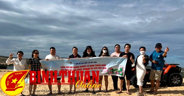 Una delegación de Farmtrip de China visita Binh Thuan para conocer el turismo