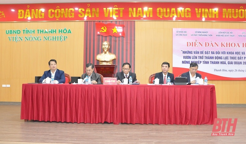 Nâng cao hiệu quả ứng dụng khoa học và công nghệ trong phát triển nông nghiệp