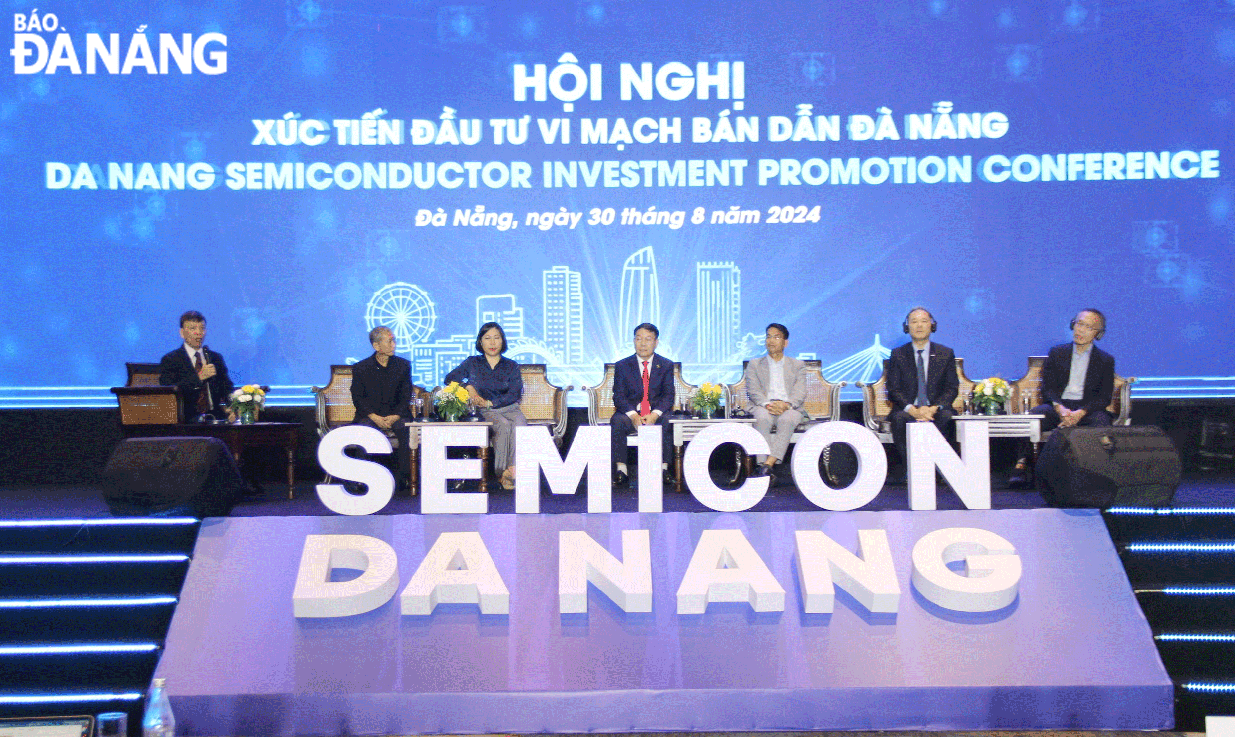 Delegates attending the Da Nang Semiconductor Investment Promotion Conference. Photo: M.Q