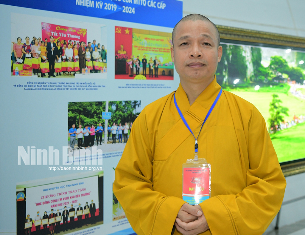 Solidaridad y creatividad para dar pronto vida a la Resolución del 12º Congreso del Frente de la Patria de Vietnam de la provincia de Ninh Binh