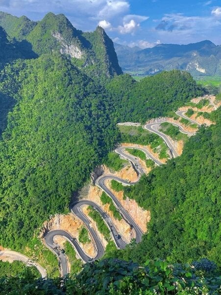 Khau Coc Cha Pass បន្ទាប់ពីត្រូវបានពង្រីក។ រូបភាព៖ Thuy Sport