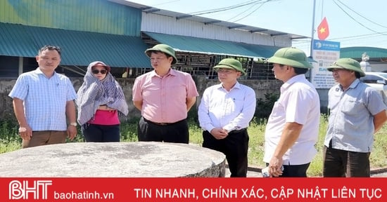 Bộ NN&PTNT chọn 1 thôn ở Cẩm Xuyên thí điểm mô hình nước sạch