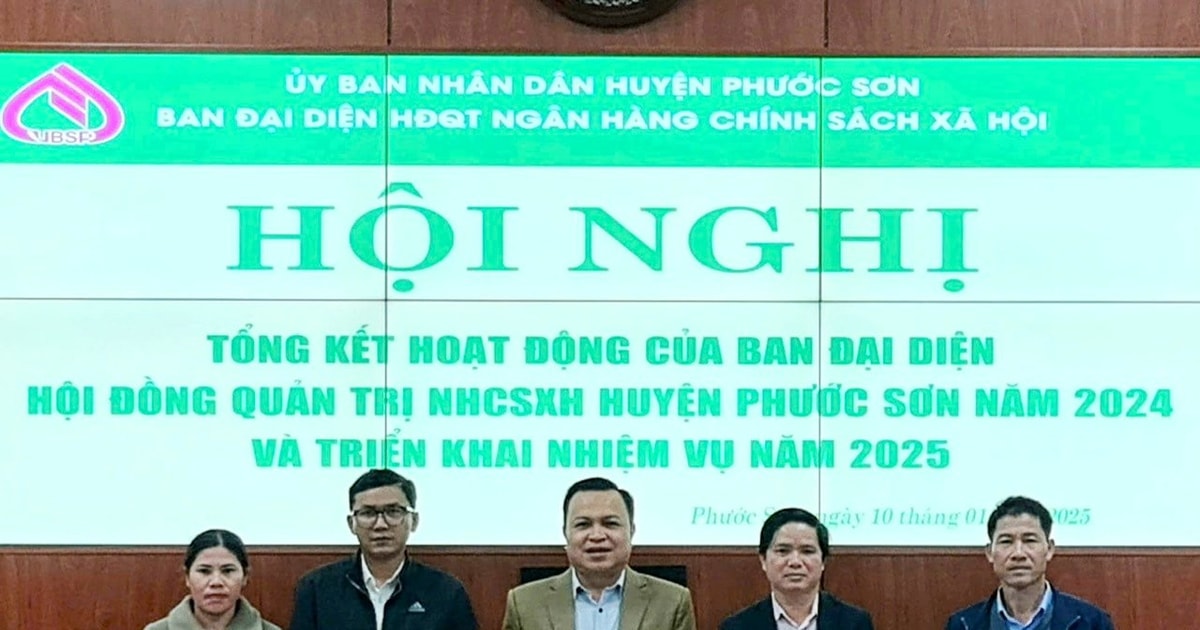 Tổng dư nợ tín dụng chính sách của Phước Sơn đạt hơn 300 tỷ đồng