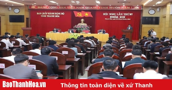 [Cập nhật] - Hội nghị Ban Chấp hành Đảng bộ tỉnh lần thứ 37: Đánh giá tình hình kinh tế - xã hội, bảo đảm quốc phòng