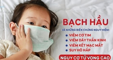 Bộ Y tế chỉ đạo ngăn dịch bạch hầu bùng phát