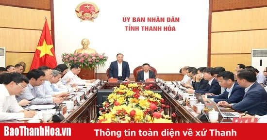 Thứ trưởng Bộ Công Thương làm việc với tỉnh Thanh Hóa về tháo gỡ khó khăn trong sản xuất công nghiệp