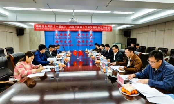 Talks to discuss coordination mechanism for natural disaster prevention at Bac Luan border river