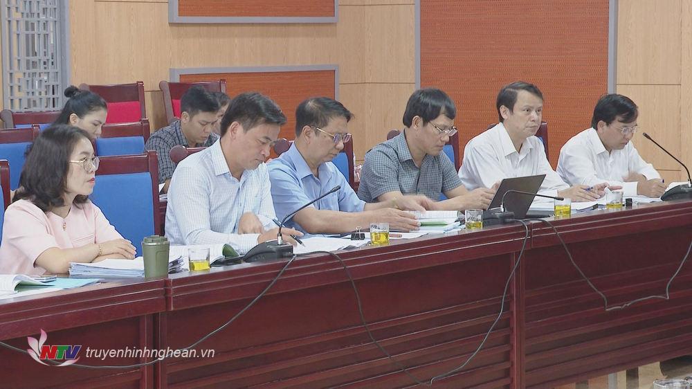 Lãnh đạo HĐND tỉnh và các Ban HĐND tỉnh tại 