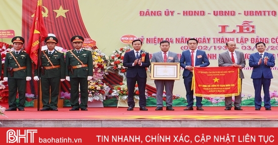 Thạch Mỹ đón nhận danh hiệu “Anh hùng Lực lượng vũ trang nhân dân”