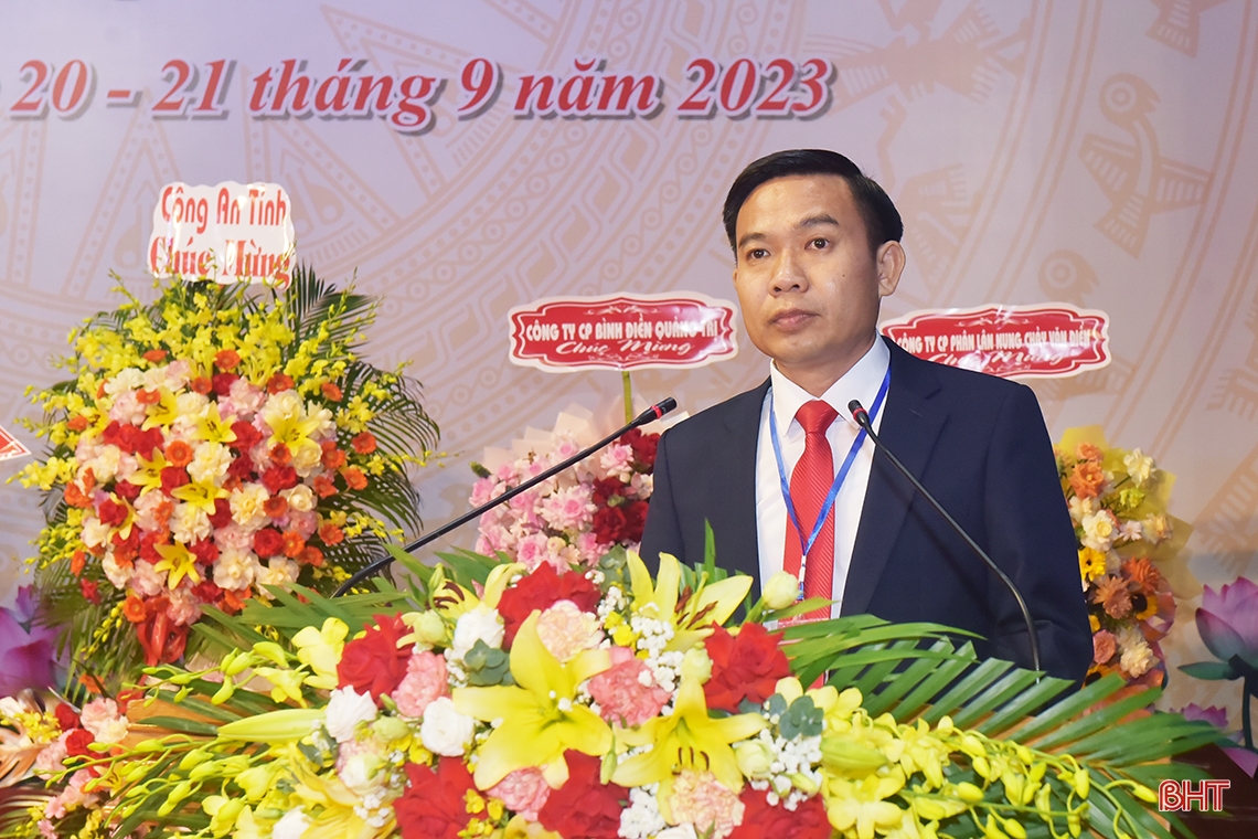 Phiên trọng thể Đại hội Hội Nông dân Hà Tĩnh nhiệm kỳ 2023 - 2028