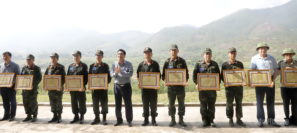 Phu Tho successfully completed the Provincial Defense Area exercise mission.