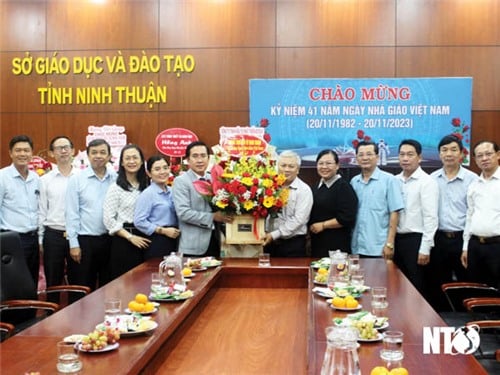 Standing Provincial Party Committee visits and congratulates Vietnamese Teachers' Day