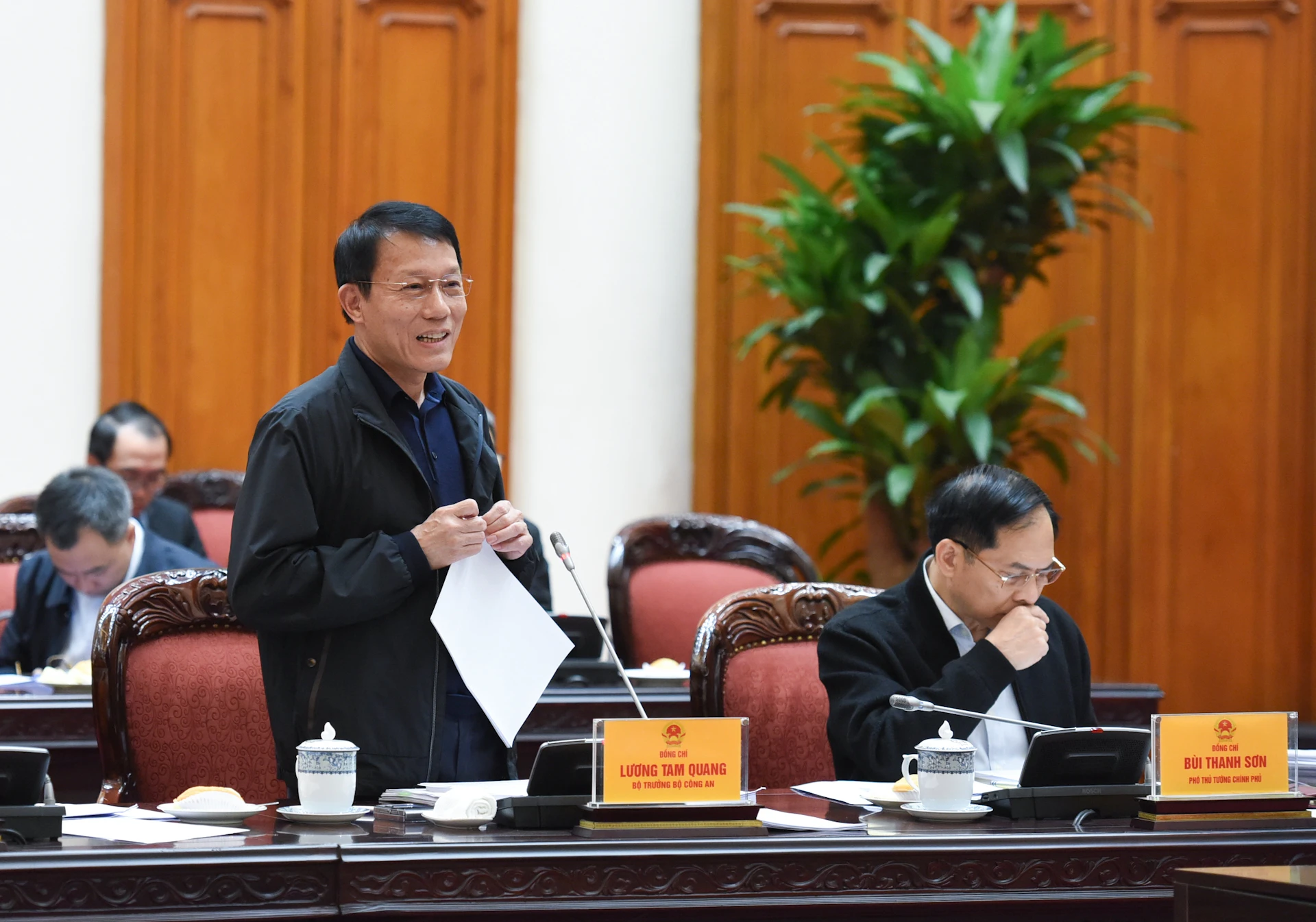 [Photo] Prime Minister Pham Minh Chinh chairs the 9th meeting of the Steering Committee on streamlining the Government apparatus photo 3
