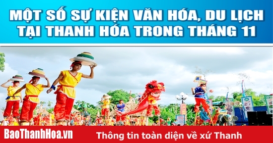 Einige kulturelle und touristische Veranstaltungen in Thanh Hoa im November