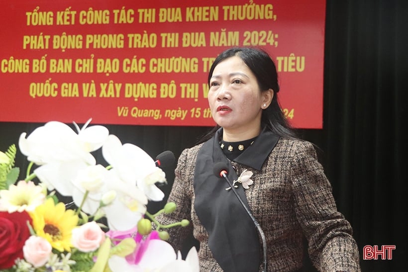 Vũ Quang phát động phong trào thi đua năm 2024