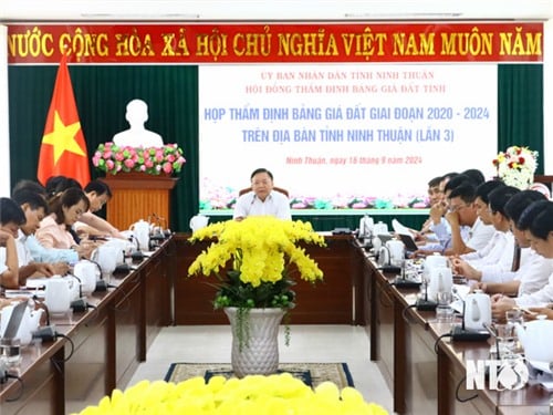 UBND tỉnh họp thẩm định Bảng giá đất giai đoạn 2020-2024 trên địa bàn tỉnh