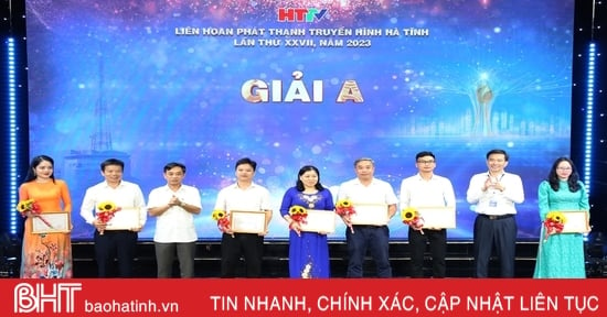 Trao 63 giải Liên hoan PT-TH Hà Tĩnh lần thứ XXVII