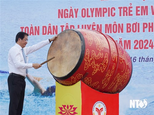 Lễ khai mạc hè, Ngày Olympic trẻ em và phát động toàn dân tập luyện môn bơi phòng, chống đuối nước năm 2024