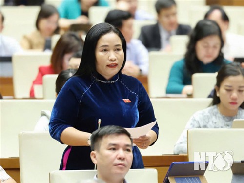 Une délégation de députés de l'Assemblée nationale de la province de Ninh Thuan a participé à la discussion sur le projet de loi sur les enseignants