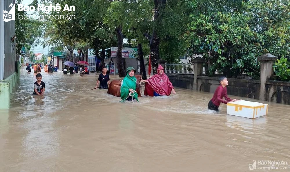 Nghệ An chủ động ứng phó với mưa dông, mưa lớn kèm lốc sét, mưa đá và gió giật mạnh