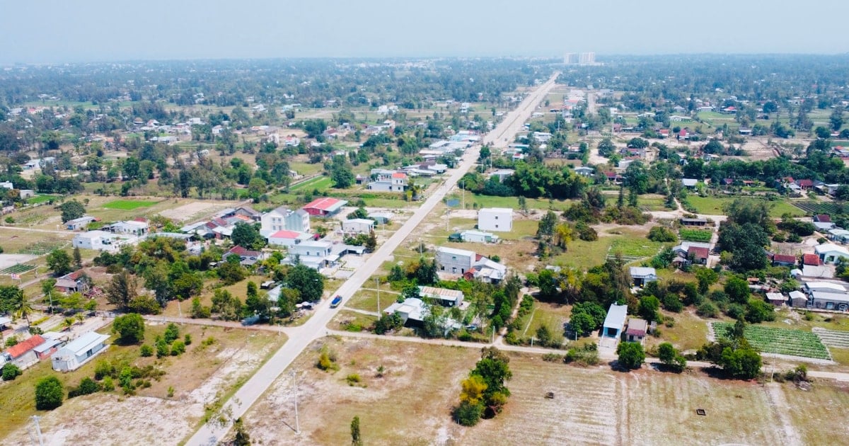 Trozo de la nueva zona urbana