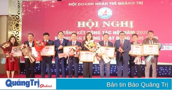 Hội Doanh nhân trẻ Quảng Trị tổng kết công tác hội năm 2024