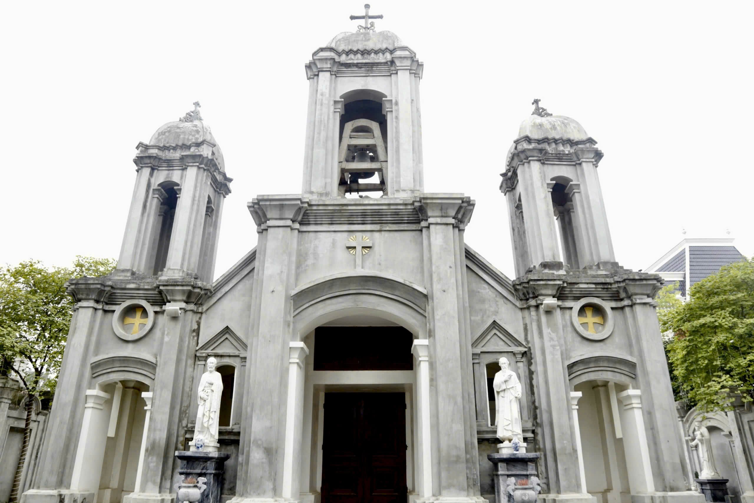 Admire the hundred-year-old church