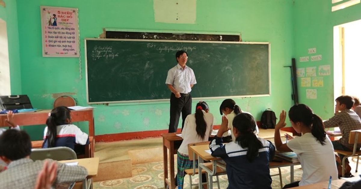 Le ministère de l'Éducation et de la Formation répond aux électeurs de Quang Nam concernant la rationalisation du personnel du secteur de l'éducation